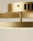 LAMPA SUFITOWA LED SWE062-C PLAFON ZŁOTA SZCZOTKOWANA 8