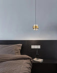 Lampa Wisząca APP1236-1CP Złota 8