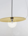 LAMPA SUFITOWA WISZĄCA APP1417-CP Czarna/złota 8