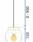 Lampa Wisząca APP1151-1CP 8
