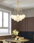 LAMPA SUFITOWA WISZĄCA APP1688-12CP Złota 8