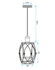 Lampa Wisząca APP1128-1CP 8
