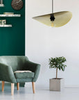 LAMPA SUFITOWA WISZĄCA APP1469-1CP Czarno/złota 8
