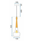 Lampa Sufitowa APP937-1CP Biała 8