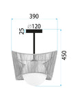 Lampa Sufitowa Boho APP1589-1CP 8