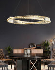 KRYSZTAŁOWA LAMPA SUFITOWA LED APP1202-CP 8