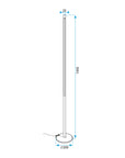 Lampa Stojąca Podłogowa LED APP1416-F Gold 8