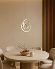 LAMPA WISZĄCA LED G076-1CP Złota 8