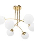 LAMPA WISZĄCA SUFITOWA ZŁOTA APP1577-6C 8