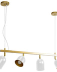 Lampa Wisząca APP1030-4CP Biała 8