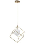 Lampa Wisząca APP1210-1CP Złota 8