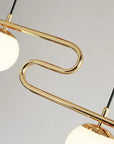LAMPA SUFITOWA WISZĄCA Gold APP1599-5CP 8
