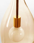 Lampa Sufitowa Szklana Modern APP892-1CP 8