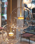 Lampa Sufitowa Wisząca Szklane Kule App650-cp 3