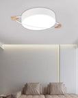 Lampa Plafon Moon APP867-C Biała