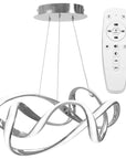 Lampa sufitowa nowoczesna LED + PILOT EVE APP822-CP CHROM