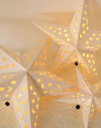 Papierowa gwiazda podświetlana LED SY-003 45cm