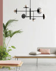 Lampa Wisząca APP1668-6CP Black 5