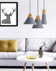 Lampa sufitowa SCANDI B APP057-1CP Czarna