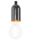 Lampa Sufitowa Wisząca Oprawka APP353-1CP Chrom Black
