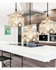 Elegancka Lampa Sufitowa App211-3cpr Kryształ Złota