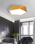 Lampa Plafon Diamond APP877-C 50 cm Złota
