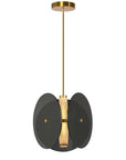 Lampa Sufitowa Wisząca Czarna App1675-cp Round 7