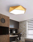 Lampa Plafon Diamond APP877-C 50 cm Złota