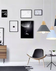 Lampa sufitowa SCANDI B APP057-1CP Czarna