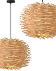 Lampa Sufitowa Wisząca Boho Natural App1485-1cp