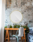 Lustro ścienne led 50cm hzj050