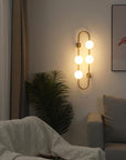 Lampa Ścienna Kinkiet App1144-4w Złota