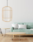Lampa Wisząca Bambusowa APP1626-1CP 6