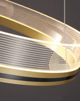 Lampa Wisząca LED APP1190-CP Złota 60cm 9