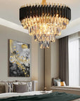 Lampa Wisząca Z Kryształami APP1058-CP 9