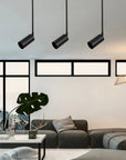 LAMPA SUFITOWA WISZĄCA APP609-1C Czarna 9