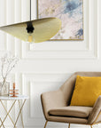 LAMPA SUFITOWA WISZĄCA APP1469-1CP Czarno/złota 9