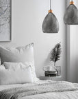 Lampa Sufitowa Szklana Retro APP897-1CP Czarna 9