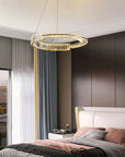 LAMPA WISZĄCA LED APP1528-CP60 GOLD 9