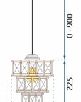 Lampa Kryształowa APP1104-1CP 9
