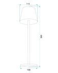 Lampka Nocna APP1368-T GREEN 9