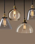 Lampa Sufitowa Wisząca Szklana APP046-1CP Verto C 9