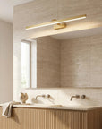 Kinkiet Łazienkowy LED SWE009-1W 73cm Złoto Szczotkowane 9