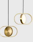 Lampa Wisząca LED APP1555-CP Gold 9