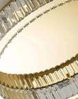 LAMPA KRYSZTAŁOWA PLAFON APP1723-C 60cm ZŁOTA 9