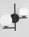 LAMPA ŚCIENNA KINKIET APP1170-2W Czarny 9