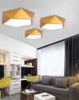 Lampa Plafon Diamond APP877-C 50 cm Złota