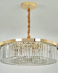 Lampa Kryształowa Wisząca APP1531-8CP4 Złota 5