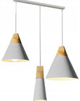 Lampa sufitowa SCANDI SET CP Szara