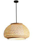 Lampa Wisząca Bambusowa APP1648-1CP 2